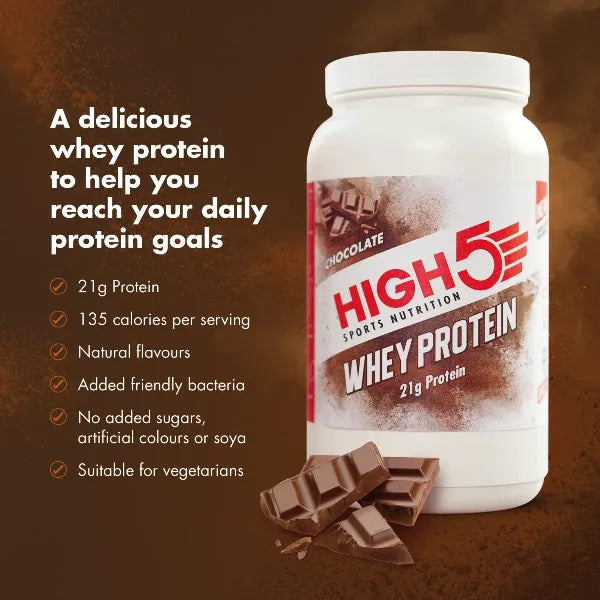 Nutri-Bahía | High5 - Proteína de suero (700g) - Chocolate
