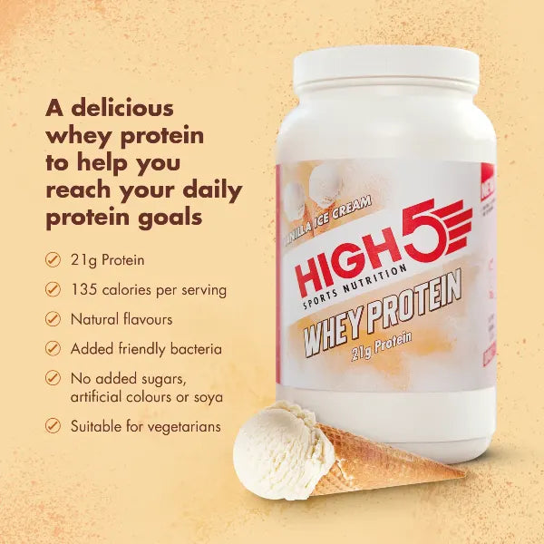 Nutri-Bay | High5 – Molkenprotein (700 g) – Vanilleeis