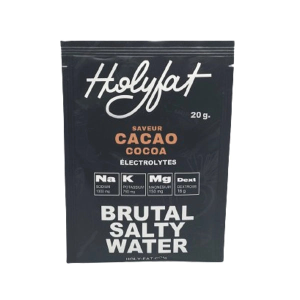 Nutribaai | HolyFat Brutal Zout Water Elektrolyten (20g) - Cacao