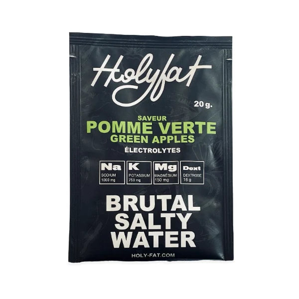Nutri Bay | HolyFat Brutal Elettroliti di acqua salata (20 g) - Verde mela