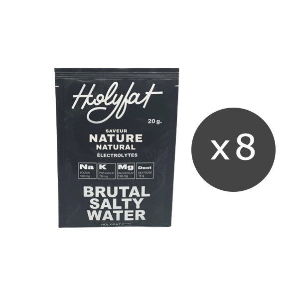 Baía Nutri | HolyFat - Brutal Salty Energy Water (8x20g) - MINI PACK