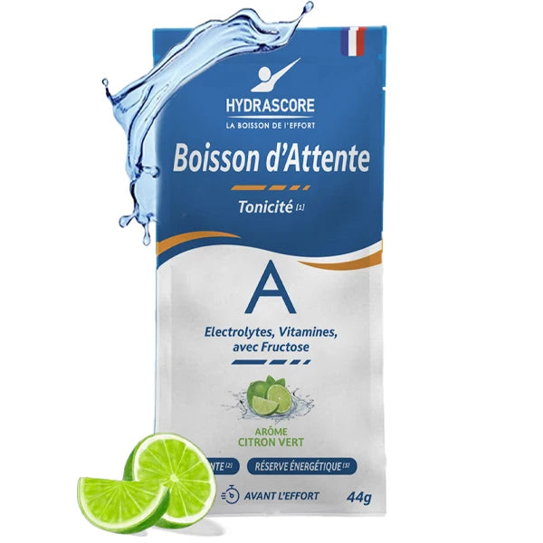 Hydrascore Boisson d'Attente (44g) - Citron Vert - DDM 30.09.2026