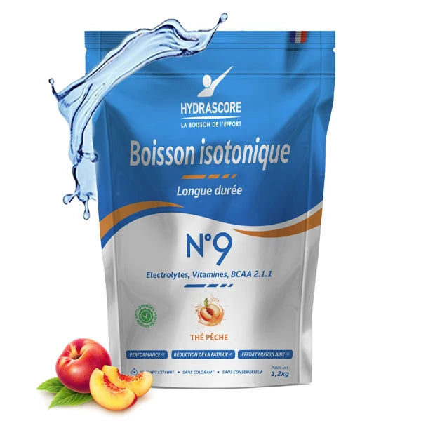 Hydrascore N°9 (1,2kg) - Thé Pêche {Nouvelle Formule}