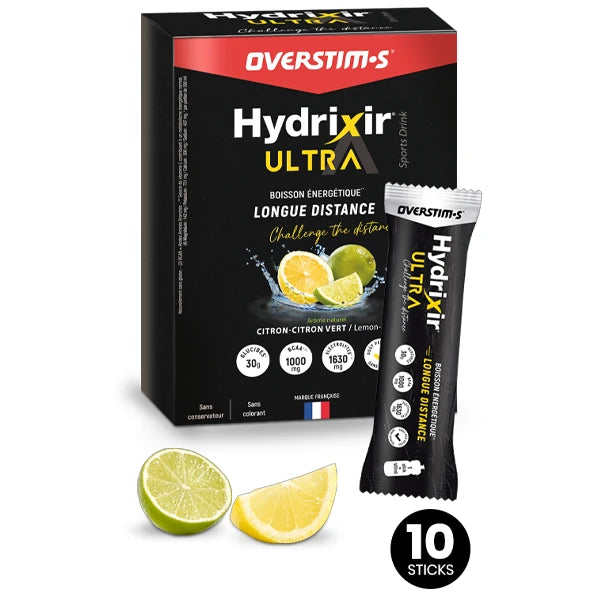 Nutri-Bay | Overstim's - Hydrixir Ultra (10x40g) - Lemon-Lime