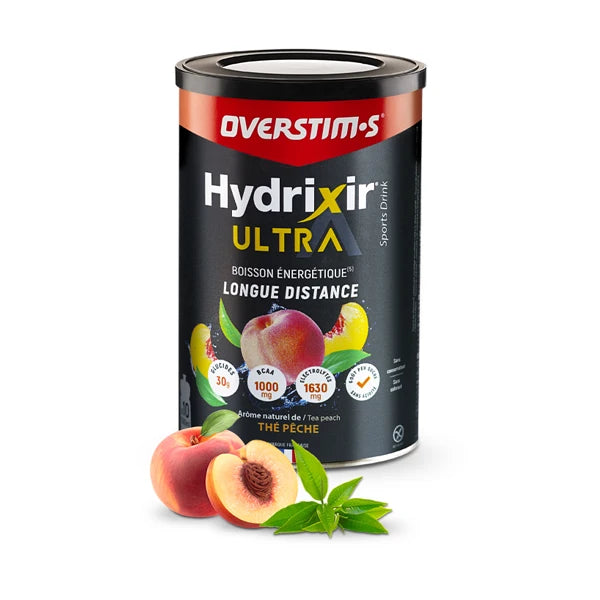 Nutri-bay | Overstim's - Hydrixir Ultra (400g) - Té de melocotón