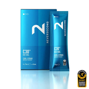 Nutri Bay | NeverSecond – C30 Eisgel-Box (8 x 77 ml) – Cool Citrus