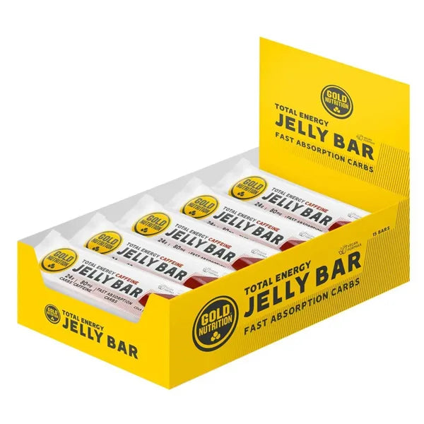 GoldNutrition Jelly Bars Box (15x30g) - Goût au choix