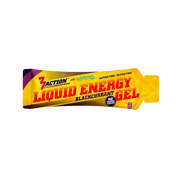 3Action Liquid Energy Gel (55ml) - Cassis