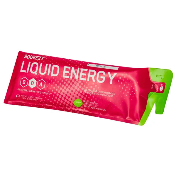 Squeezy Liquid Energy – Watermelon Liquid Energy Gel | Nutri-Bay