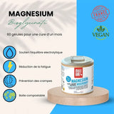 Magnésium Bisglycinate Mulebar – 60 gélules | Nutri-Bay