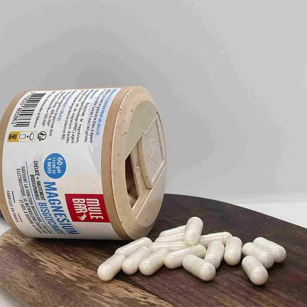 Mulebar Magnésium bisglycinate (60 gélules)