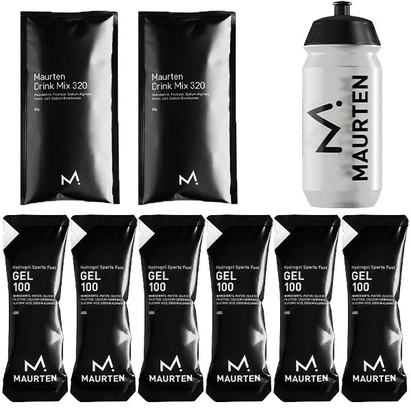 MAURTEN Drink Mix 320　4袋　gel100白黒各2袋　計8袋 Maurten 320 Drink Mix - Brooklyn Running Company