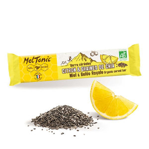 Nutri-bay | MELTONIC - Barrita de cereales ecológica - Semillas de limón y chía