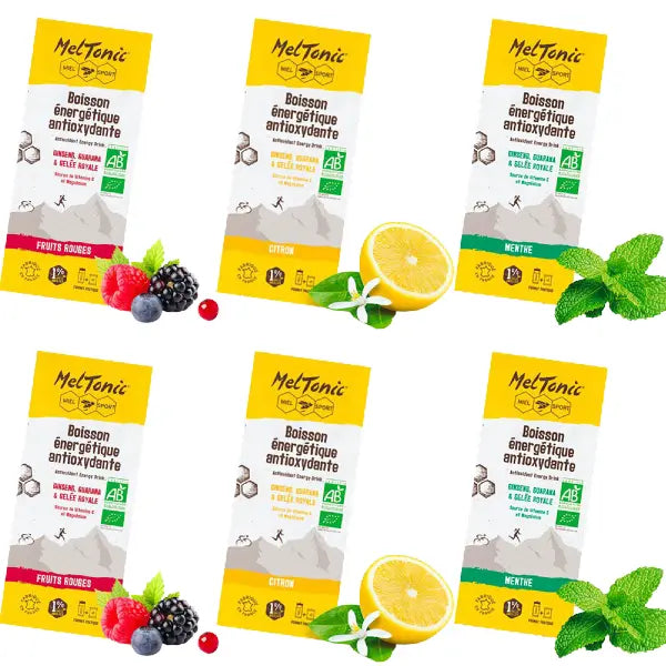 Meltonic Boisson Énergétique Antioxydante (6x35g) - Discovery Pack