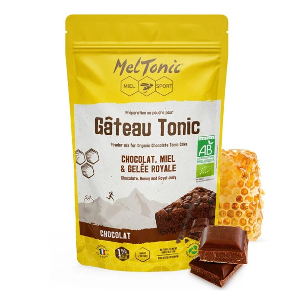 Meltonic Gâteau Énergétique BIO (350g) - Chocolat, Miel & Gelée royale