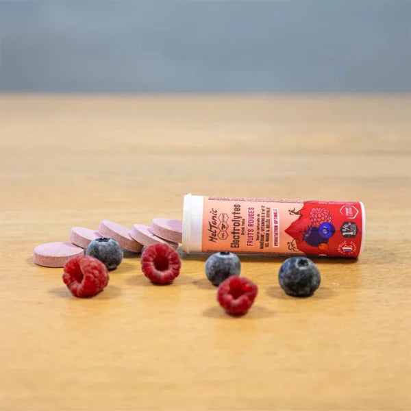 Meltonic Électrolytes Pastilles (10x4,5g) - Fruits Rouges
