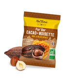 Pur' Bar Bio (50g) - Cacao-Noisette, Miel & Gelée Royale