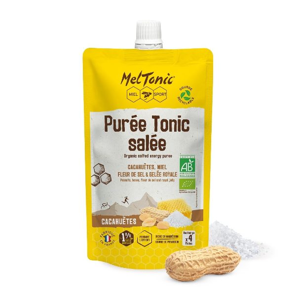 Nutri-Bay | MELTONIC - Recharge Purée Salée BIO (165g) - Cacahuètes, Miel & Gelée Royale
