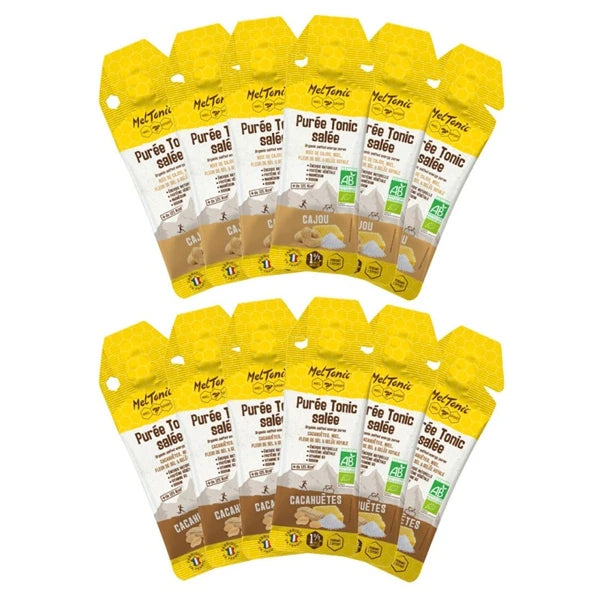 Meltonic 6+6 Mix Stick Pack Purée Tonic Salée BIO