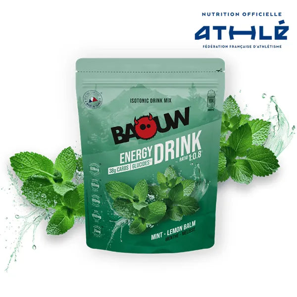 Baouw Boisson Énergétique (585g) - Menthe & Mélisse