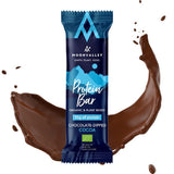 Barretta proteica biologica e vegetale (60g) - Cacao ricoperto di cioccolato