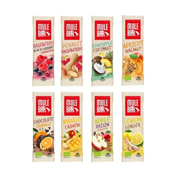 Mulebar Barres Énergétiques BIO et Vegan - Discovery Pack