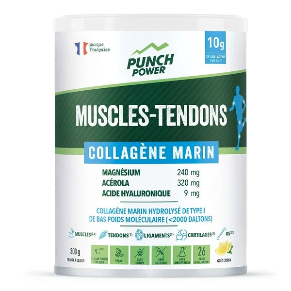 Punch Power Collagène Marin - Muscles & Tendons (300g) - Citron