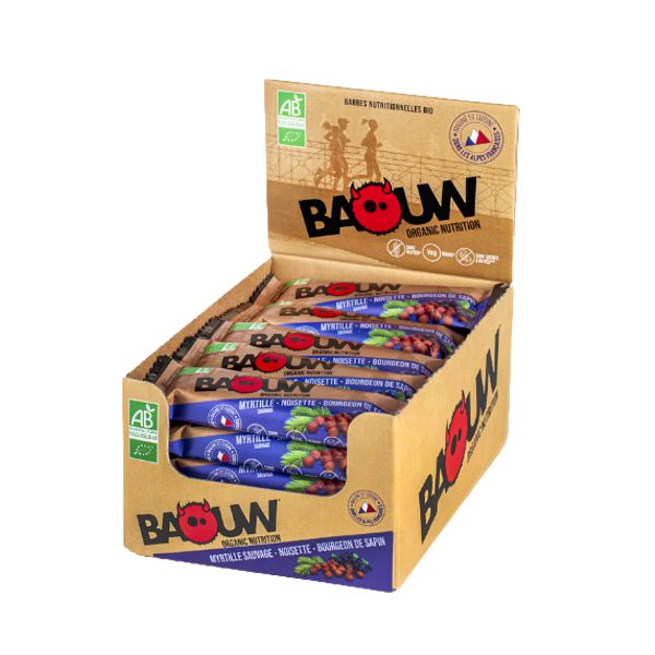 Barras Baouw Caixa (20x25g) - sabor à sua escolha