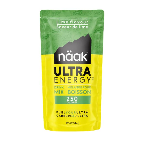 Baia dei Nutri | NAAK - Miscela per bevanda energetica ultra (72g) monodose - Lime