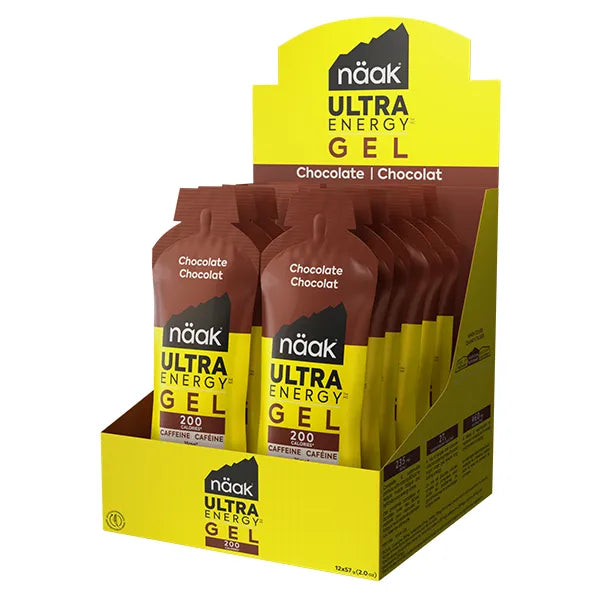 Näak Ultra Energy Gels Box (12x57g) - Goût au choix