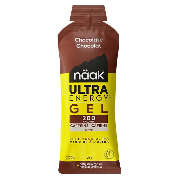 Nutri-Baía | NAAK - Gel Ultra Energético (57g) - Chocolate (Cafeína)