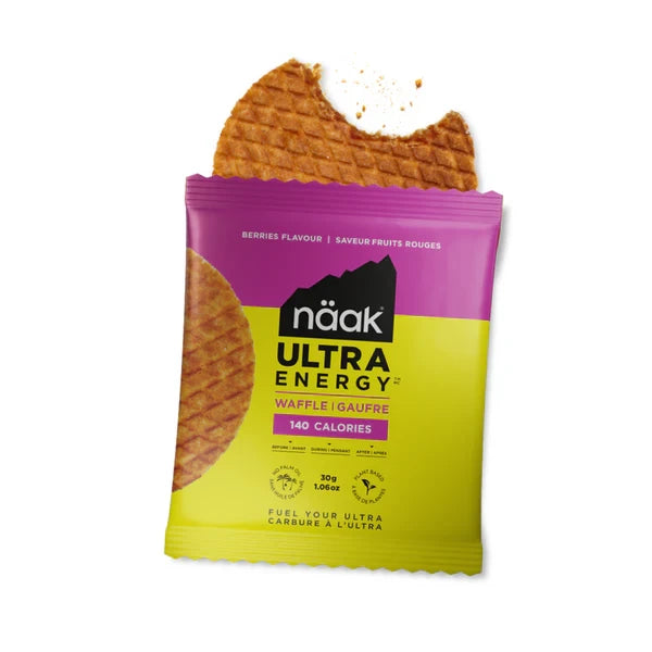 Näak Ultra Energy Waffle-Gaufre (30g) - Fruits Rouges