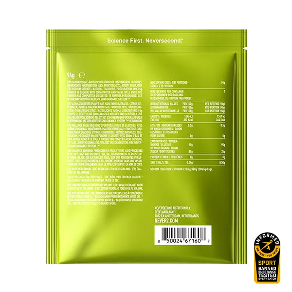 Neversecond C90 High Carb Drink (94g) - Citrus