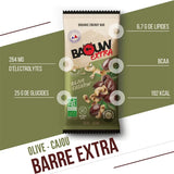 Nutri-Bay | BAOUW - Barre Énergétique BIO EXTRA (50g) - Olive & Cajou