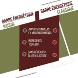 Nutri-Bay | BAOUW - Barre Énergétique BIO EXTRA (50g) - Olive & Cajou