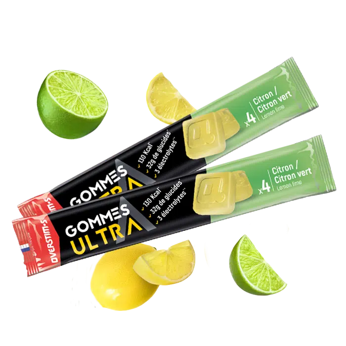Overstim.s Gommes Ultra (40g) - Citron/Citron Vert