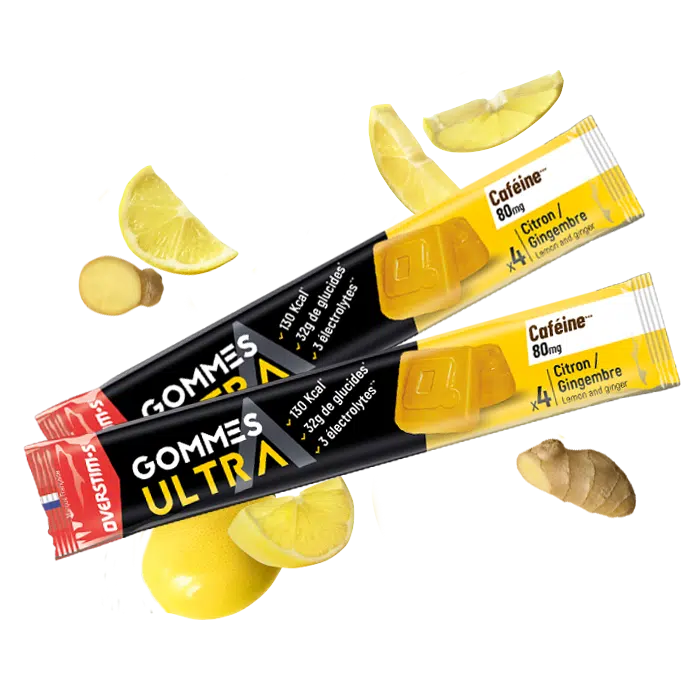 Overstim.s Gommes Ultra (40g) - Citron/Gingembre
