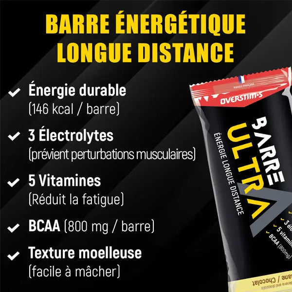 Overstim.s Barre Ultra (40g) - Banane & Chocolat