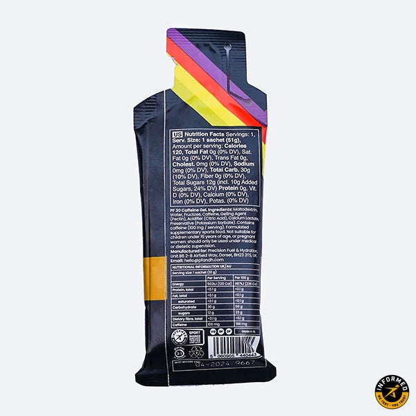 Precision Fuel & Hydration PF 30 Gel Caffeine (51g)