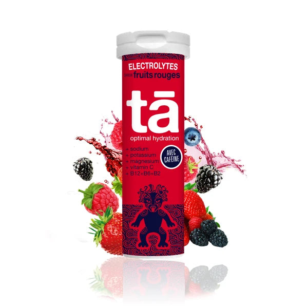 TA Energy Pastilles d'Hydratation (12x4,5g) - Fruits Rouges (Caféine)