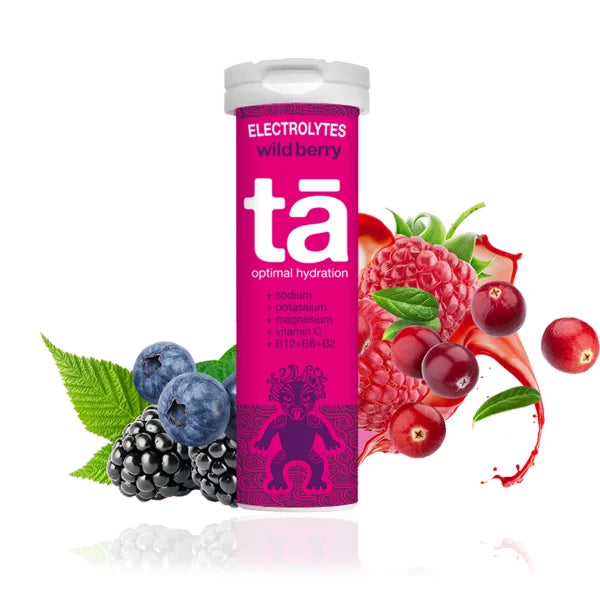 Nutri-Bay | TA ENERGY - Hydratatiezuigtabletten (12x4,5g) - Wilde bessen