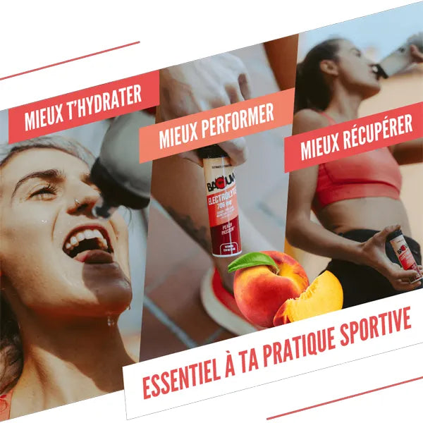 Baouw Pastilles d'Électrolytes (10x5g) - Pêche & Passion