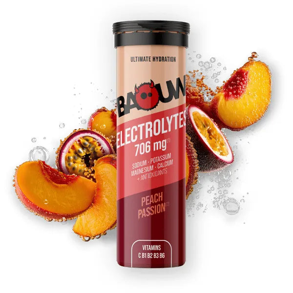 Baouw Pastilles d'Électrolytes (10x5g) - Pêche & Passion