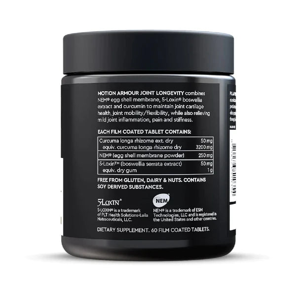PILLAR Performance Motion Armour (60 comprimés) - Joint Longevity