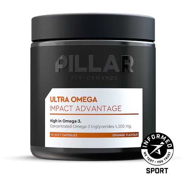 PILLAR Performance Ultra Omega (90 Soft Capsules) - Orange