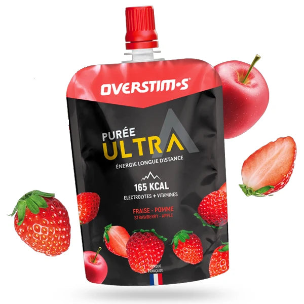 Overstim.s Purée Ultra (90g) - Fraise & Pomme
