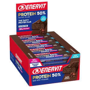 Enervit Protein Bar 50% BOX (30x40g) - Dark Choco