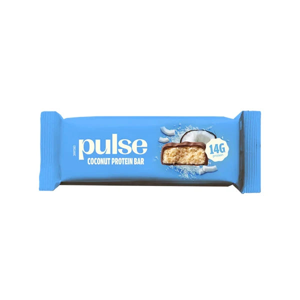 Nutri-Bay | PULSE - Barres Protéinées Vegan (55g) - Coco BIO