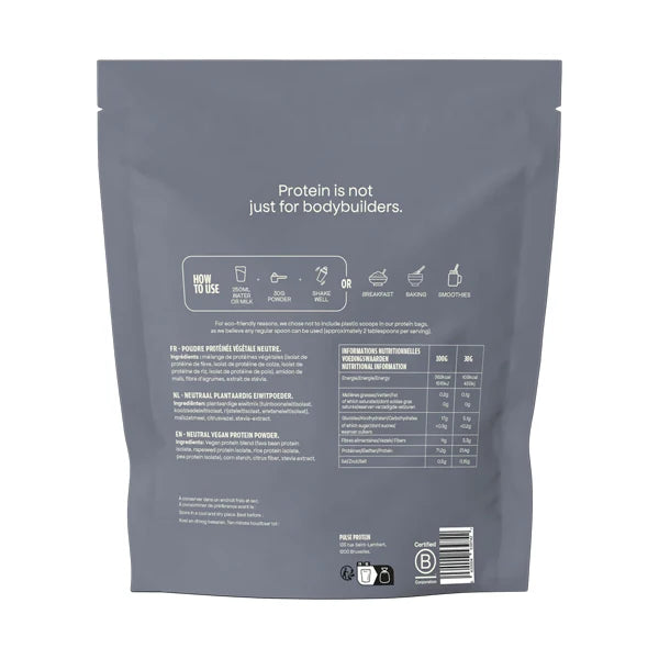 Pulse Poudre Protéinée Vegan (750g) - Neutre