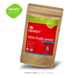 Squeezy 100% Pure Amino Tablets – Acides Aminés MAP® | Nutri-Bay